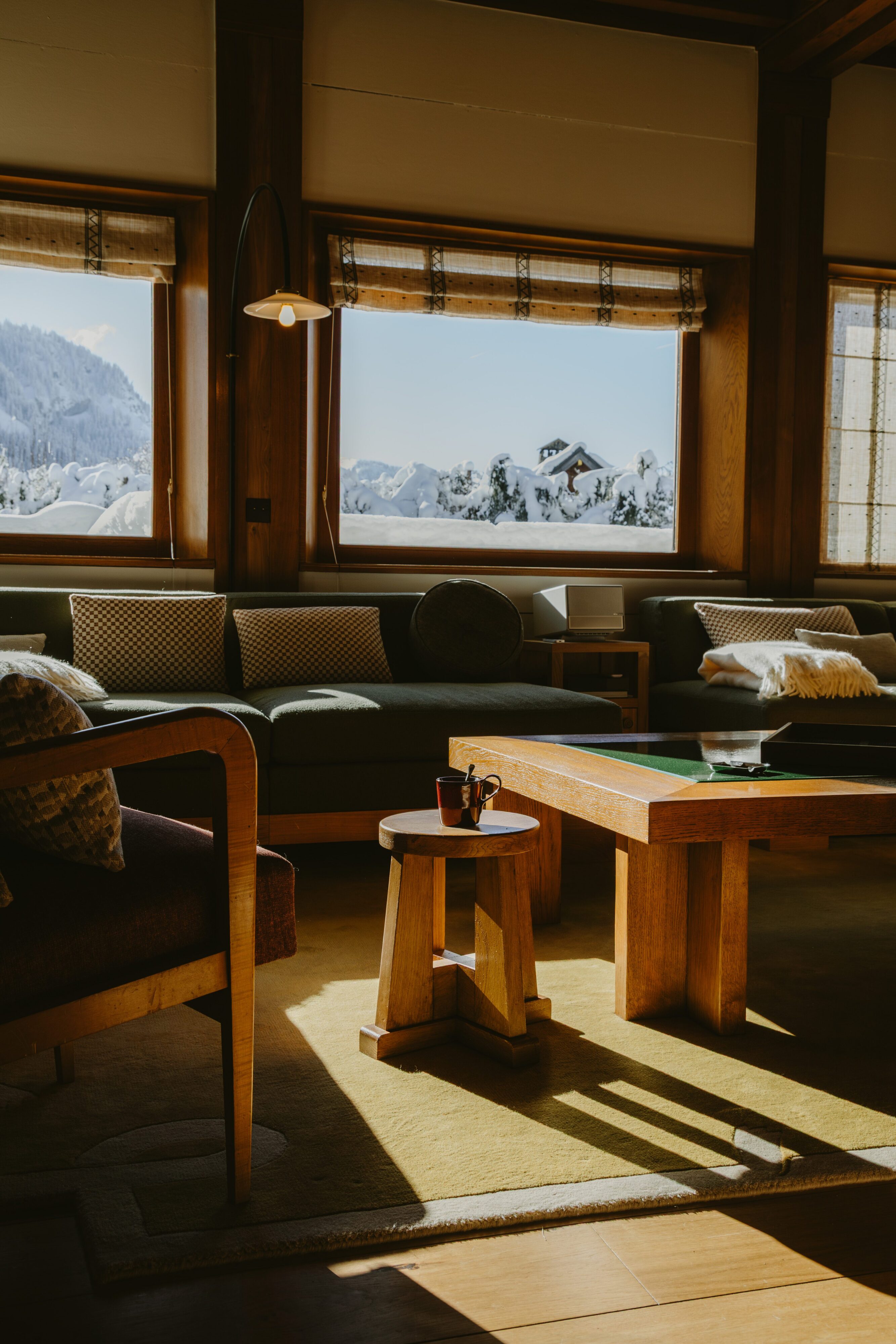 Panoramic living room