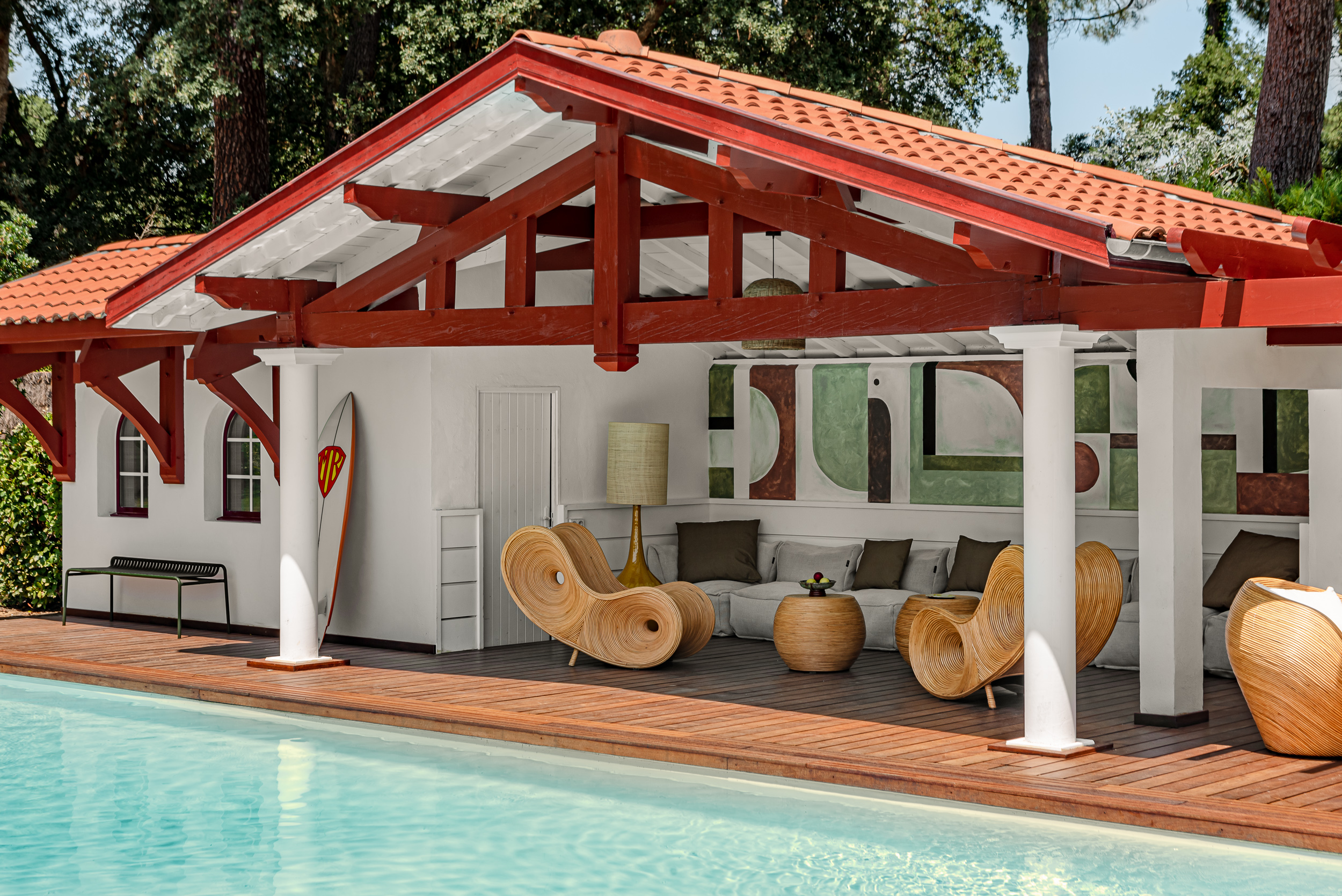 Pool house
