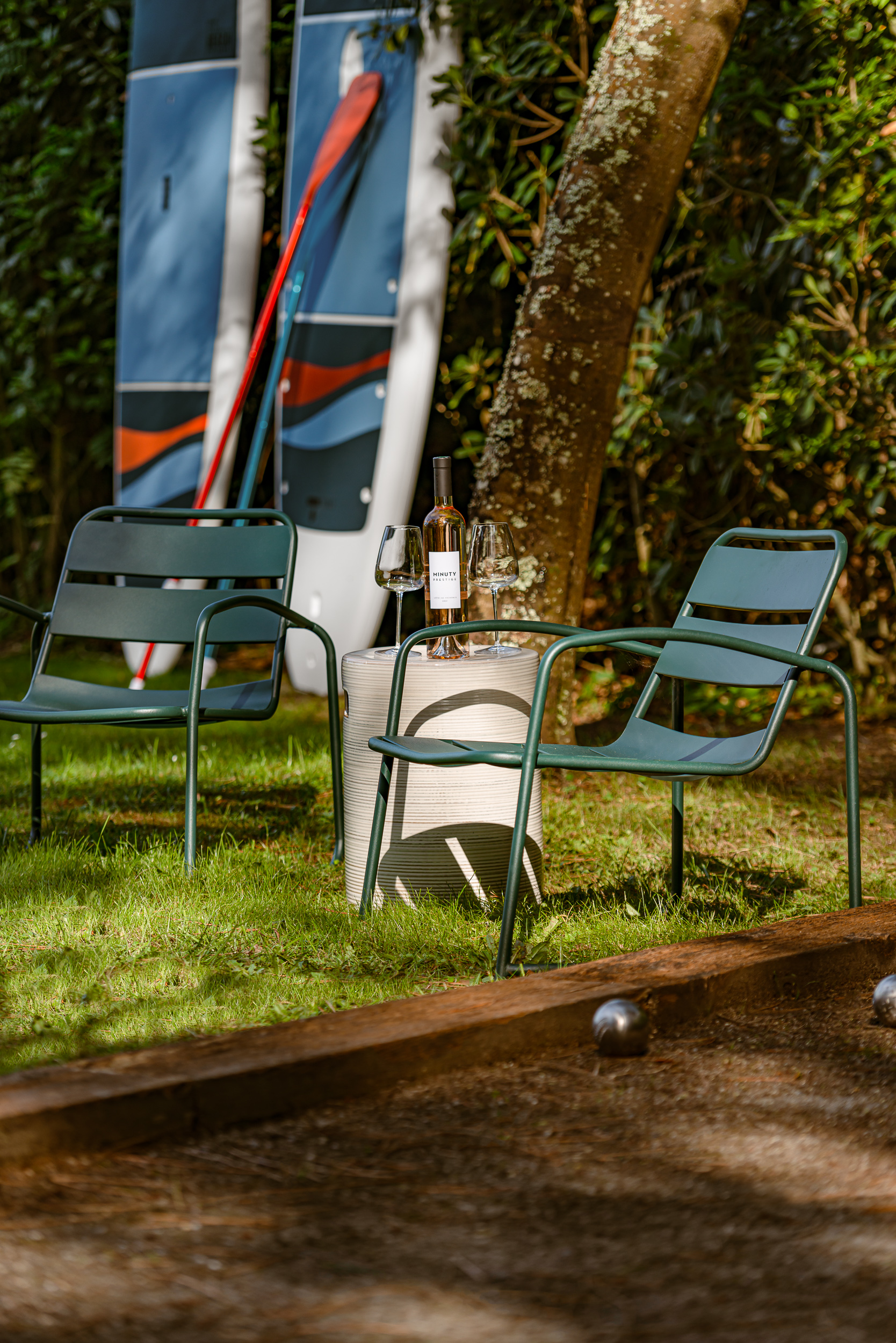 Terrain de pétanque
