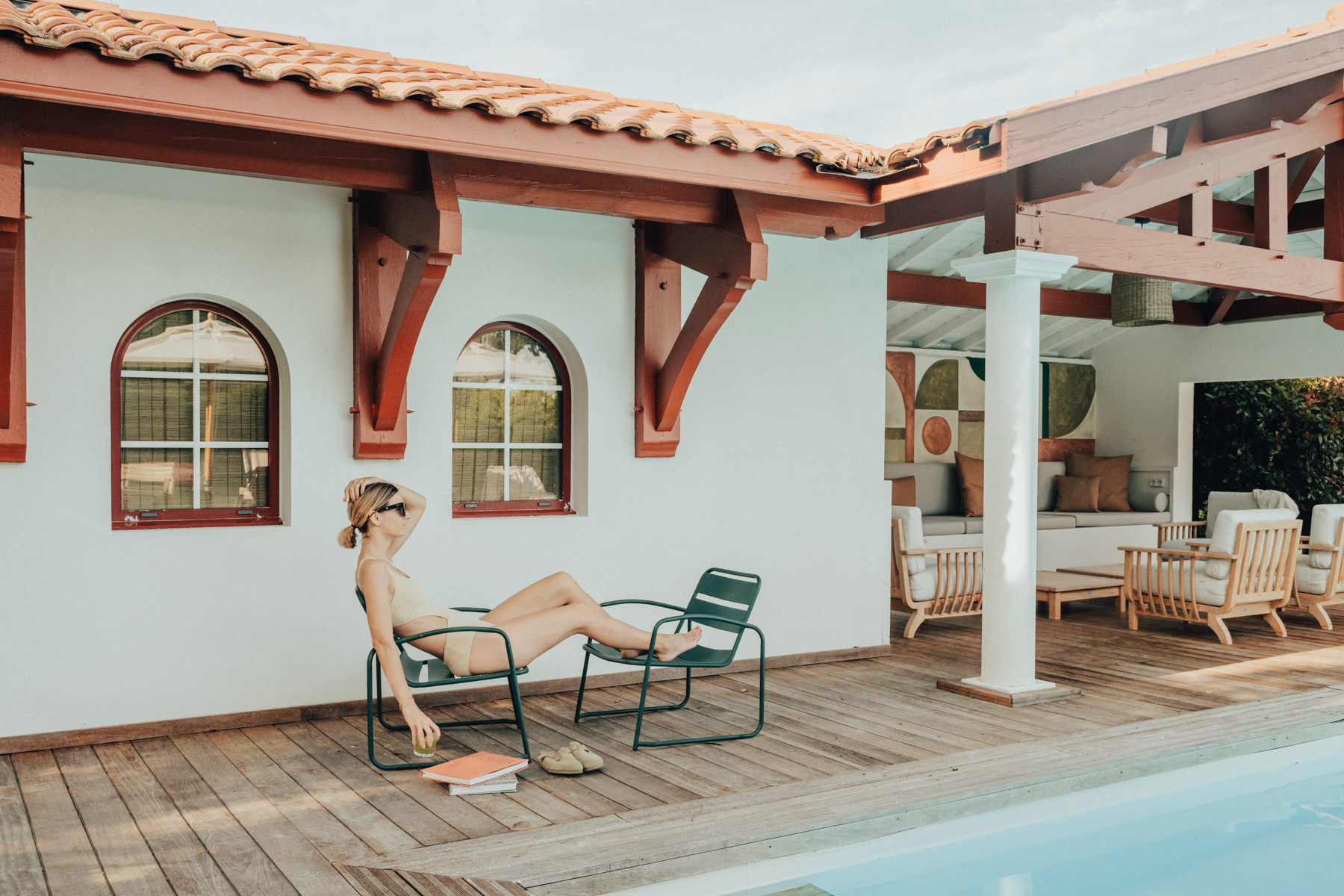 Pool house