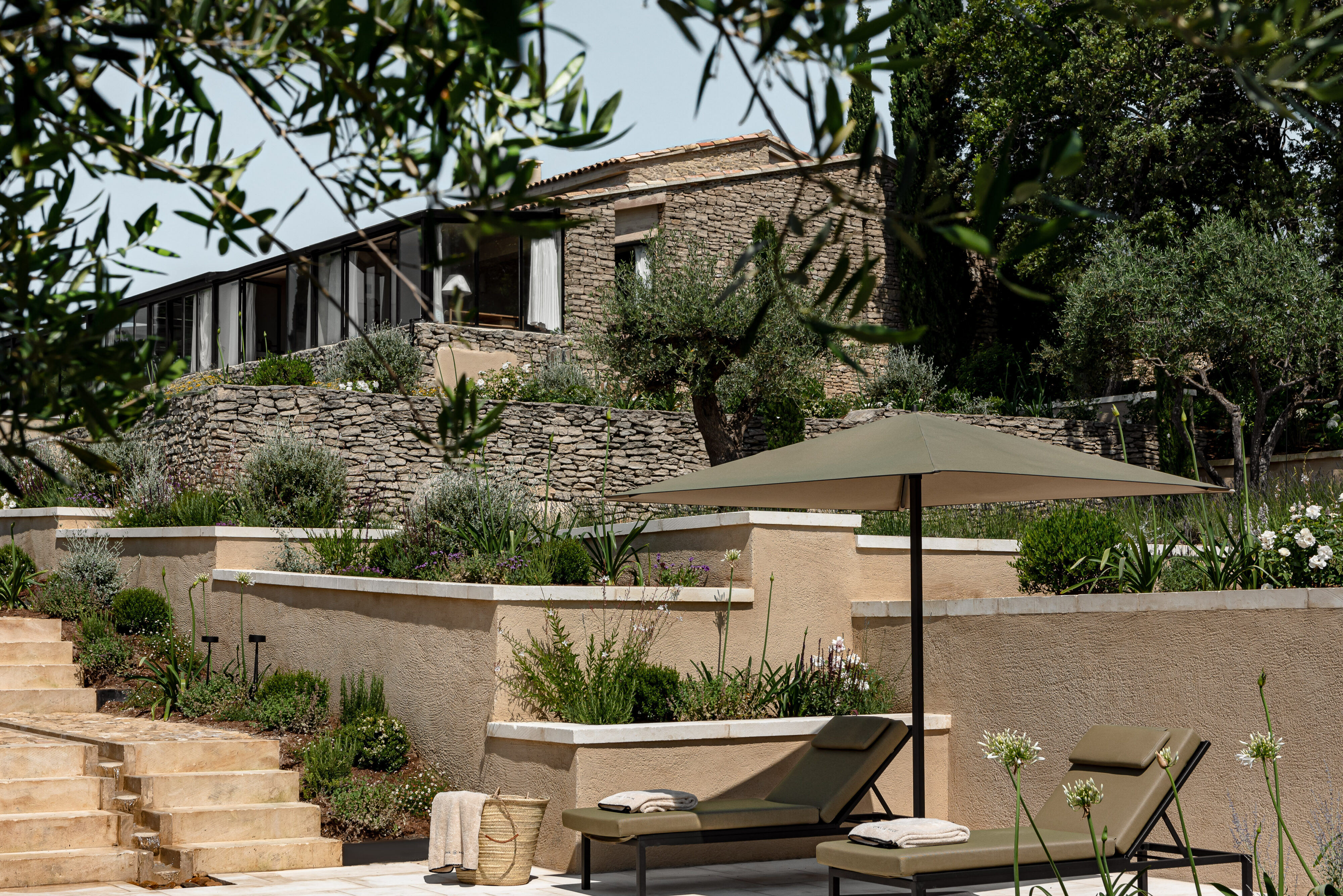 Garden & pool