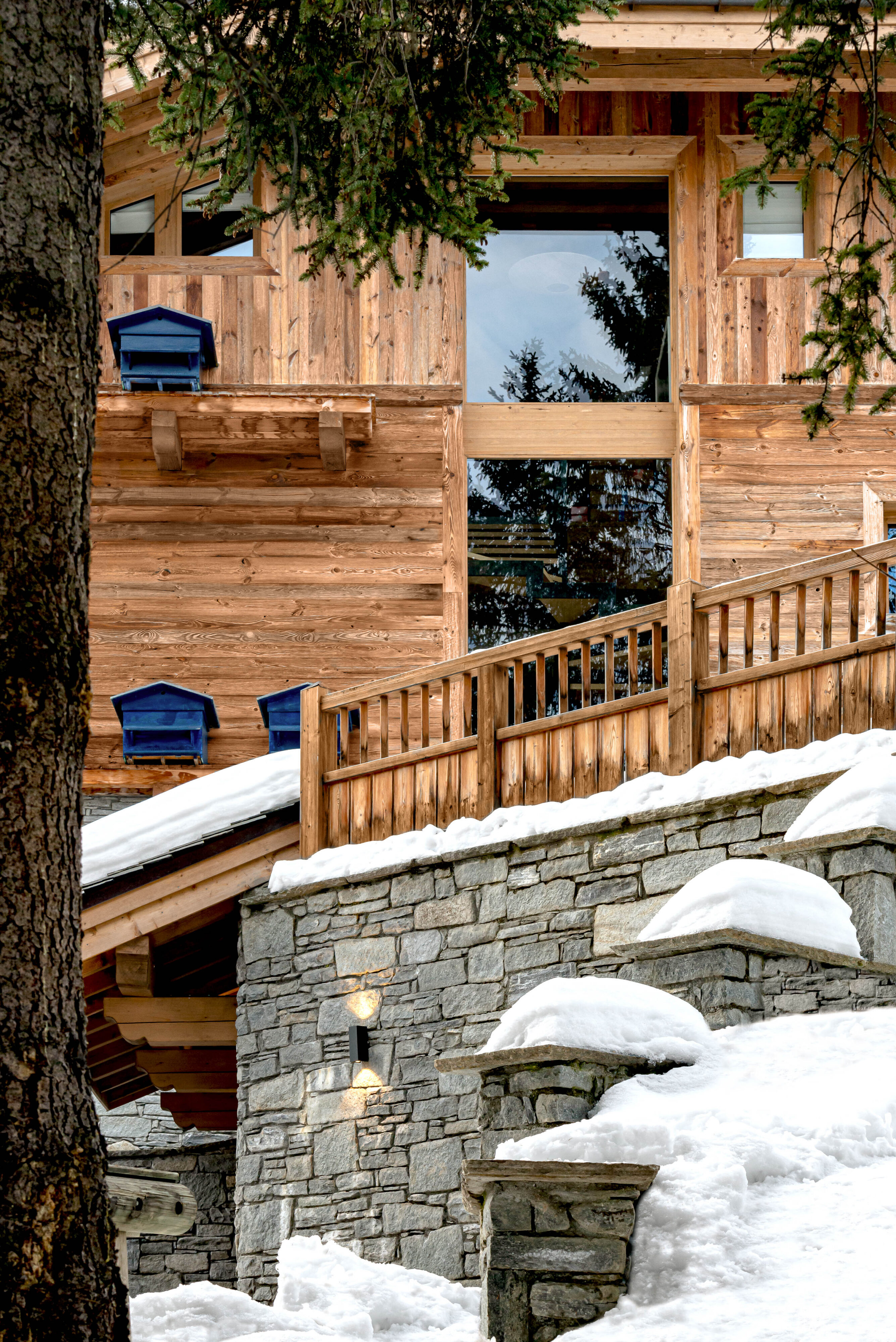 Façade du chalet