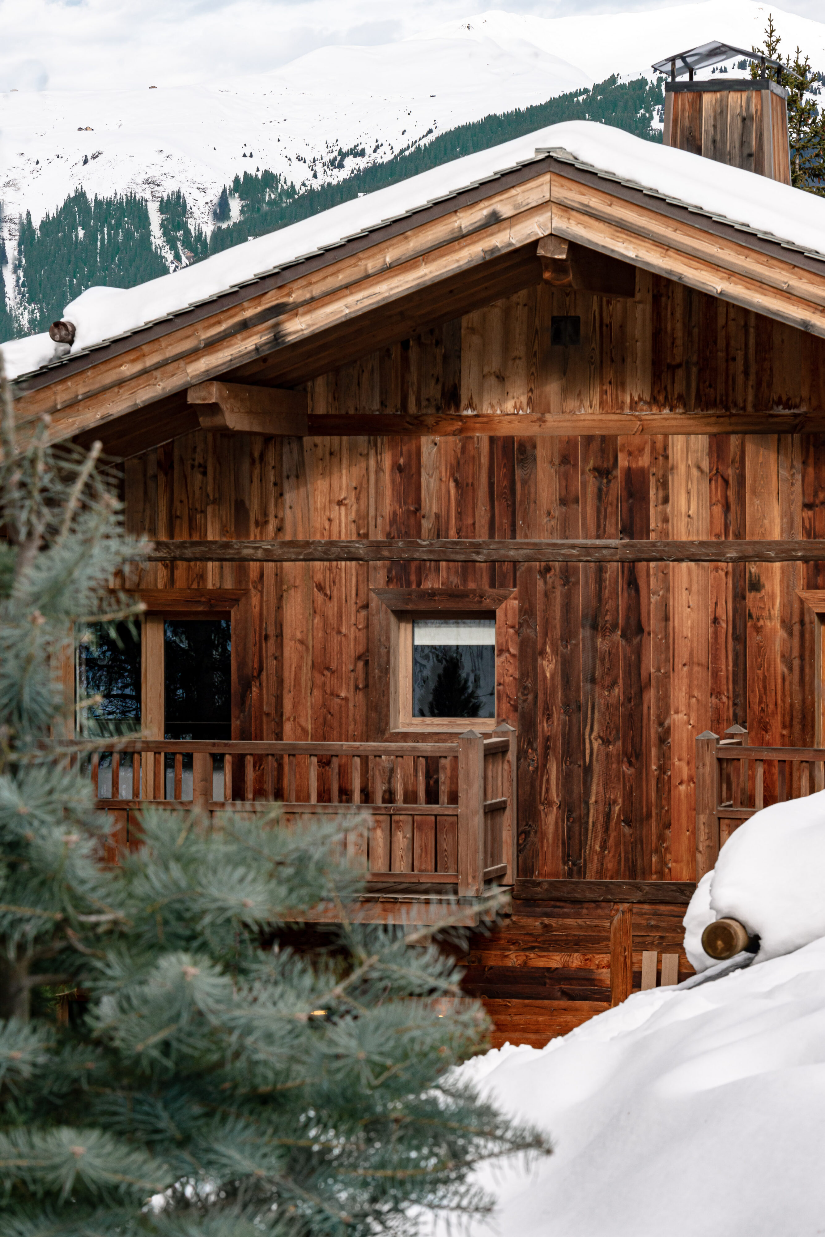 Façade du chalet
