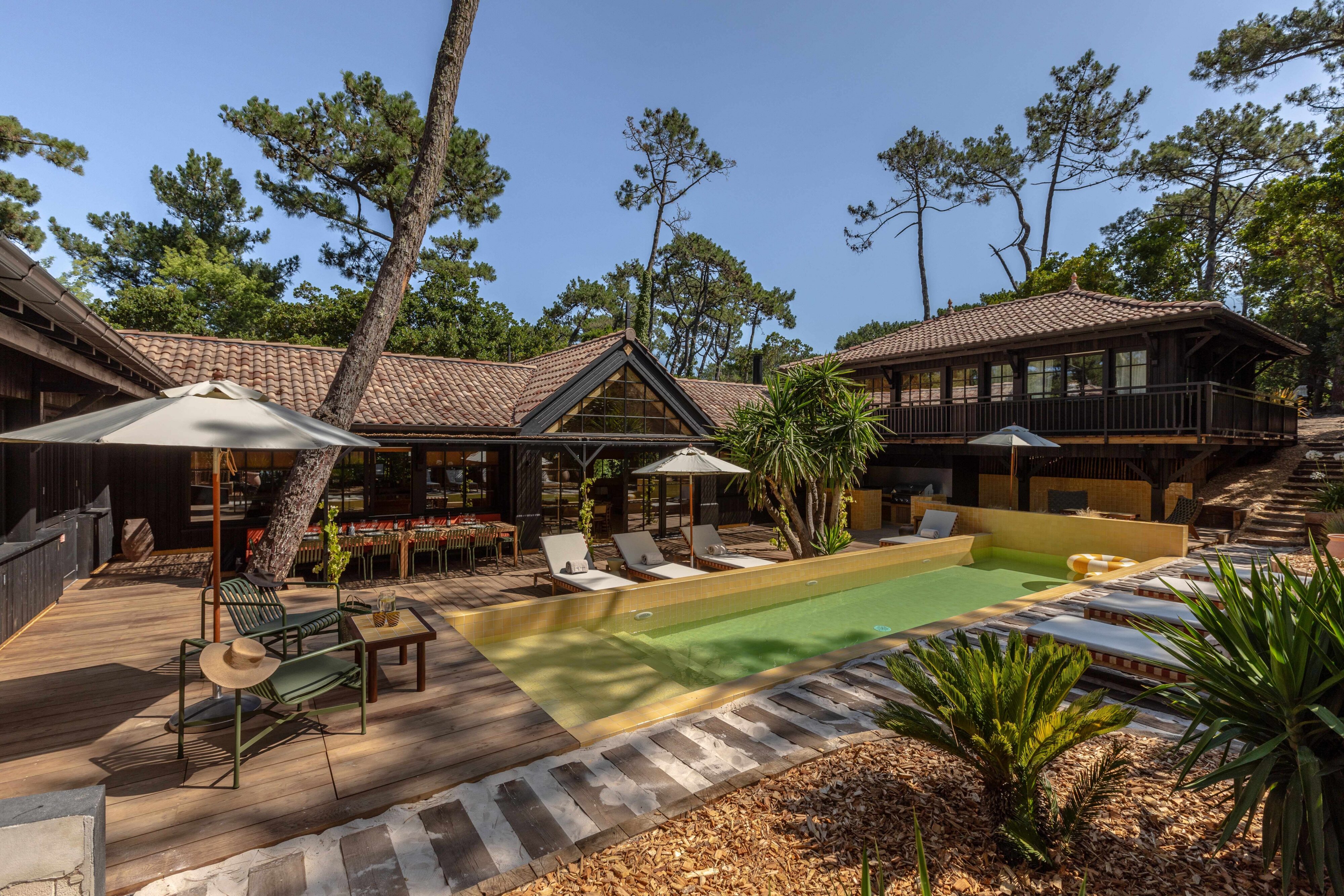 Pool & house